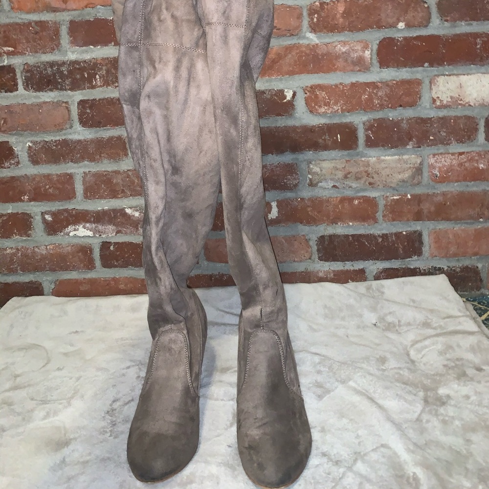 OTK Chinese laundry suede heel